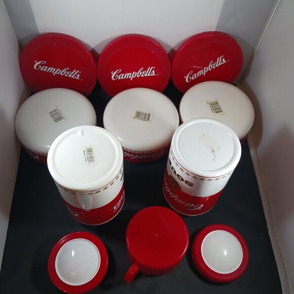 Campbell's 1998 Condensed Soup Can-Tainer Plastic 11oz (5) - Picture 3 of 13